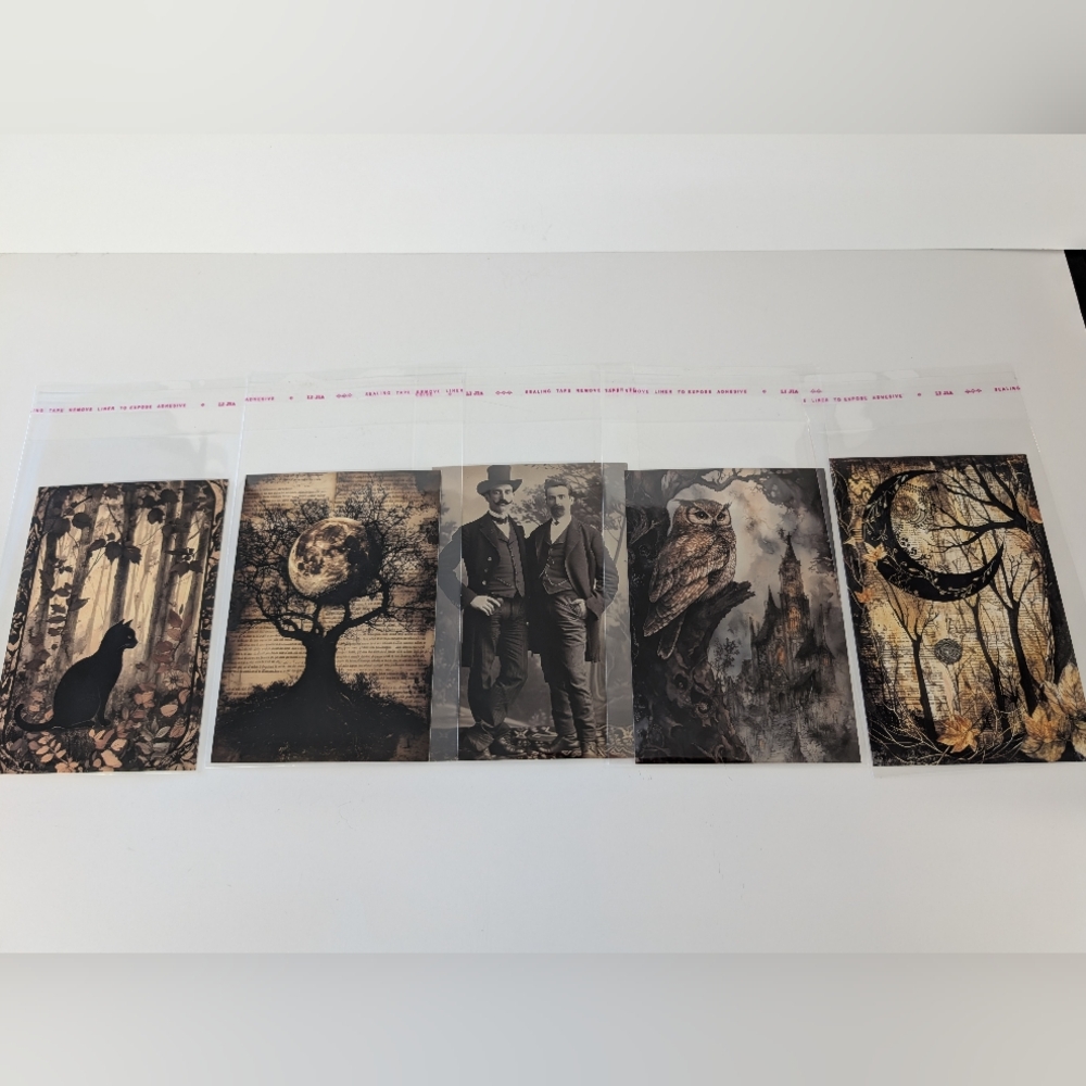 Mystical Whimsygoth Prints Set Of 5